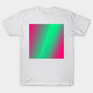 green blue green abstract texture background T-Shirt